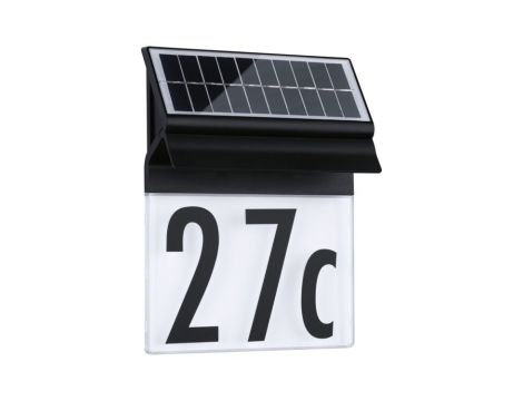 Oprawa elewacyjna NEDA LED solar czujnik ruchu zmierzchu 14lm 3000k  IP4414lm  czarna - 2