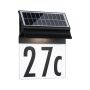 Oprawa elewacyjna NEDA LED solar czujnik ruchu zmierzchu 14lm 3000k  IP4414lm  czarna - 2