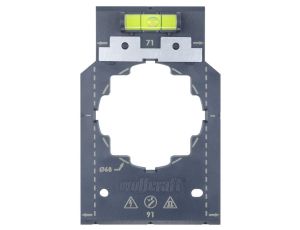 Szablon do montażu gniazdek i włączników elektrycznych, Wolfcraft