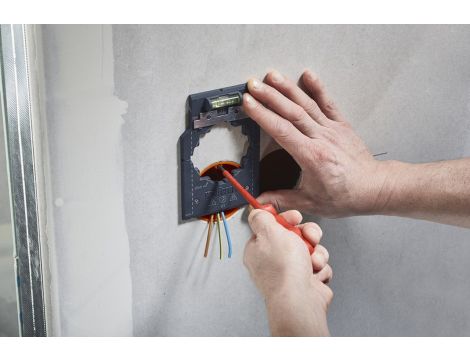 Szablon do montażu gniazdek i włączników elektrycznych, Wolfcraft - 5