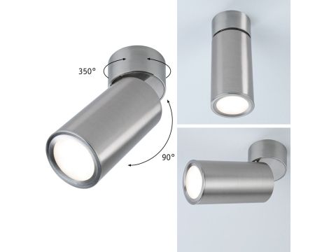 Lampa sufitowa TURNAL COIN LED 3-STEP DIM 6W 470lm 2700K 230V chrom satyna / metal - 5