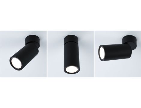 Lampa sufitowa TURNAL COIN LED 3-STEP DIM 6W 470lm 2700K 230V czarny matowy / metal - 6