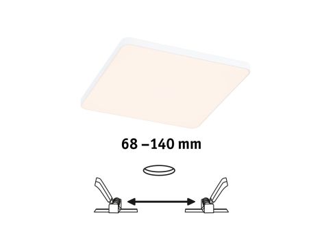 Panel bezramkowy Veluna VariFit 160x160mm 3000K DIM - 4