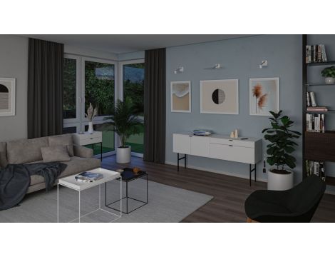 Oprawa ścienna ADELIA LED 370lm 2700K 4.5W 24V aluminium szczotkowane - 5