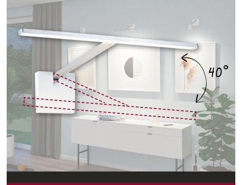 Oprawa ścienna XANA LED 420lm 2700K 24V 5.5W aluminium szczotkowane - 2