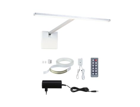 Oprawa ścienna XANA LED zestaw 5.5W 420lm 2700K 230/24V szczotkowane aluminium