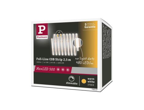 Taśma MaxLED 500 Full-Line COB zest. podst. 2.5m 15W 1250lm 2700K - 6