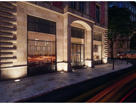 Oprawa najazdowa DUREA LED 12,5W 870lm IP67 okrągła 3000K 230V stal nierdzewna / szkło - 4