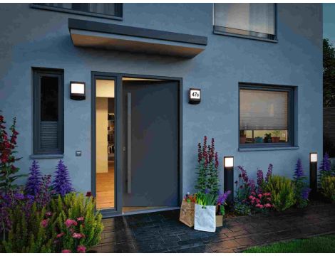 Oprawa ogrodowa PADEA LED SH Zigbee 9W 700lm DIM IP44 2200-3000K 230V antracyt tworzywo sztuczne - 4