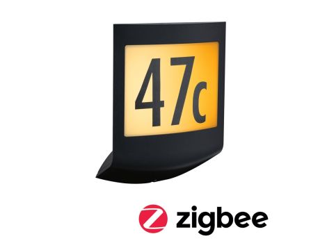 Oprawa elewacyjna PADEA LED SH Zigbee 8.2W 550lm DIM IP44 2200-3000K 230V antracyt /  tworzywo sztuczne - 2