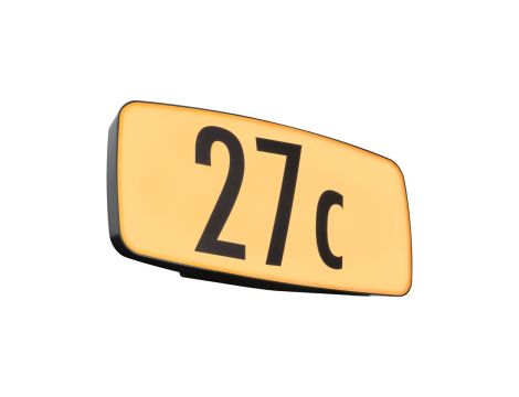 Oprawa numeryczna SHERRA LED SH Zigbee 6.5W 430lm IP44 2200-3000K czujnik ruchu+zmierzchu 230V antracyt tworzywo sztuczne - 3