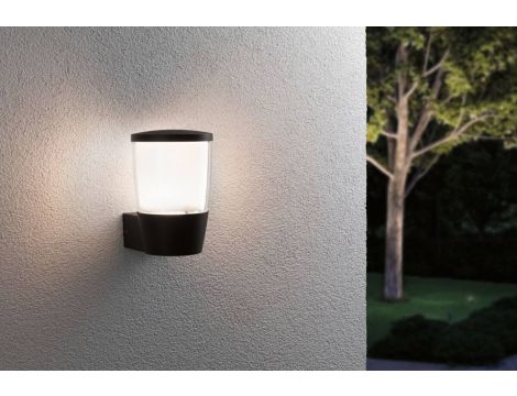 Oprawa elewacyjna BAKO E14 max 20W IP 44 odporna na wodę morską 230V antracyt aluminium - 4