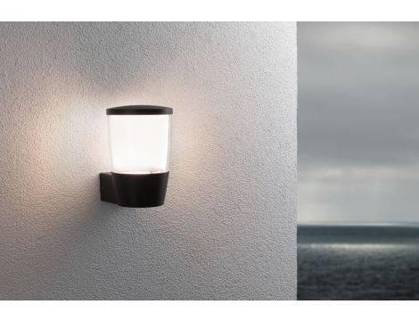 Oprawa elewacyjna BAKO E14 max 20W IP 44 odporna na wodę morską 230V antracyt aluminium - 5