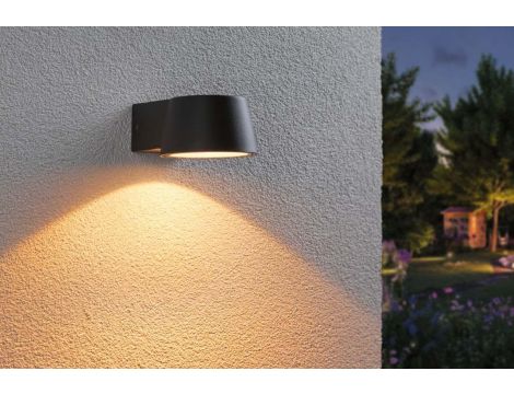 Oprawa elewacyjna CAPEA LED 6W 550lm 2200K IP44 230V antracyt aluminium - 2