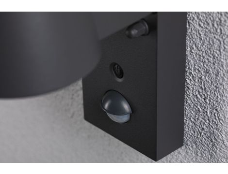 Oprawa elewacyjna CAPEA LED 6W 450lm 2200-3000K czujnik ruchu+zmierzchu IP44 230V antracyt aluminium - 7