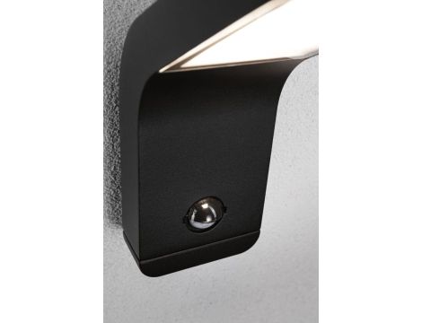 Oprawa elewacyjna KULMA LED 7.5W 520lm 500mm 3000K czujnik ruchu+zmierzchu IP44 odporna na wodę morską 230V antracyt aluminium - 5