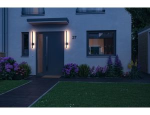 Oprawa elewacyjna STAN LED 11.5W 300lm 800mm 3000K IP44 odporna na wodę morską 230V antracyt aluminium - image 2