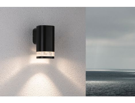 Oprawa elewacyjna COLUM GU10 max 20W IP44 odporna na wodę morską 230V antracyt aluminium - 7