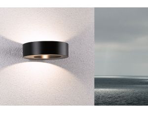 Oprawa elewacyjna RENGA LED 5W 270lm 3000K IP44 odporna na wodę morską 230V antracyt / aluminium