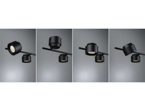 Lampa wisząca PURIC PANE LED SH Zigbee 6X6W 2700K DIM 450lm 2700K IP20 230V czarny mat /metal / tworzywo sztuczne - 4