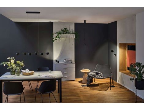 Lampa wisząca PURIC PANE LED SH Zigbee 6X6W 2700K DIM 450lm 2700K IP20 230V czarny mat /metal / tworzywo sztuczne - 5