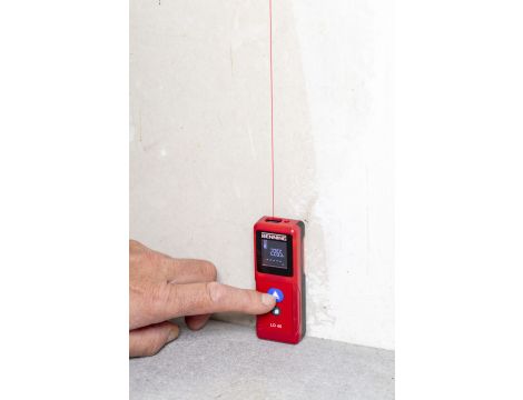 Dalmierz laserowy BENNING LD40 LCD kolorowy 650nm klasa II zasięg 40m IP54 - 3