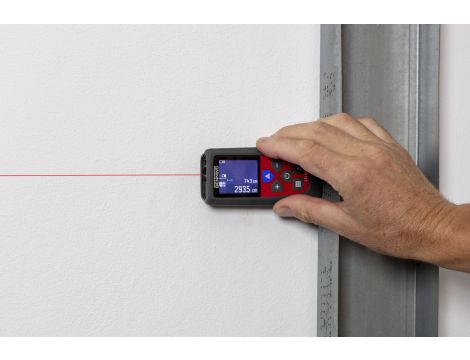 Dalmierz laserowy BENNING LD60  LCD kolorowy 650nm klasa II zasięg 60m IP54 - 4