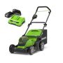 2x24V Kosiarka akumulatorowa 41cm G24X2LM41K2x zestaw ładowarka dual + 2 aku 2Ah - 2