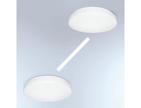 Oprawa z czujnikem ruchu i zmierzchu STEINEL RS 20 S HF 9,4W LED 942lm 3000K IP44 IK03 230V biała/ tworzywo sztuczne - 3