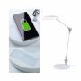 Lampka biurkowa NUMIS QI LED 11W 2700K-6500K 1000lm DIM + ładowanie indukcyjne 230V biały / aluminium - 5