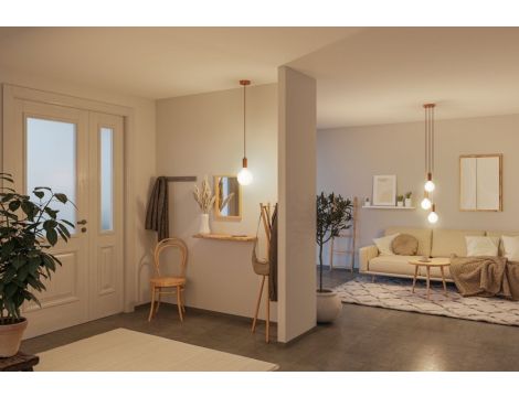 Źródło światła LED LAMPION V4 biała G125 E27 400lm 4,3W 3000K DIM 230V szkło - 4