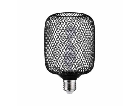 Źródło światła LED METALLIC GLOW ZYL czarny Helix E27 3,5W 110lm 1800K 230V - 2