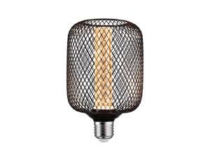 Źródło światła LED METALLIC GLOW ZYL czarny Spiral E27 4,2W 200lm 1800K 230V