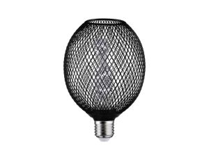 Źródło światła LED METALLIC GLOW GLOB czarny Helix E27 3,5W 110lm 1800K 230V - image 2