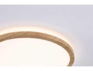 Plafoniera ATRIA Wood Backlight 11W 190mm  850lm 3000K IP44 230V drewnopodobny / tworzywo sztuczne - image 2