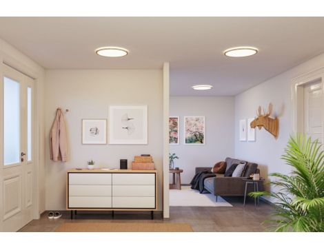 Plafoniera ATRIA Wood Backlight 11W 190mm  850lm 3000K IP44 230V drewnopodobny / tworzywo sztuczne - 5