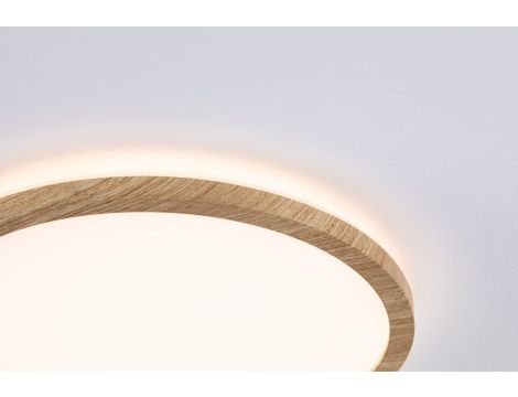 Plafoniera ATRIA Wood Backlight 11W 190mm  850lm 3000K IP44 230V drewnopodobny / tworzywo sztuczne - 2