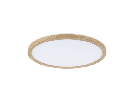 Plafoniera ATRIA Wood Backlight 16W 293mm 1600lm 3000K IP44 230V drewnopodobny / tworzywo sztuczne - 2