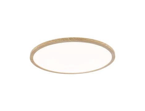 Plafoniera ATRIA Wood Backlight 22W 420mm 2300lm 3000K IP44 230V drewnopodobny / tworzywo sztuczne