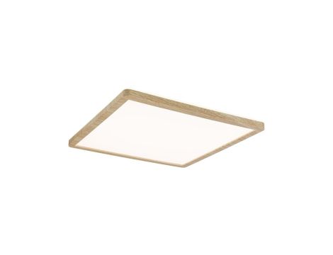 Plafoniera ATRIA Wood Backlight 16W 293X293 1600lm 3000K IP44 230V drewnopodobny / tworzywo sztuczne