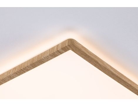 Plafoniera ATRIA Wood Backlight 16W 293X293 1600lm 3000K IP44 230V drewnopodobny / tworzywo sztuczne - 2