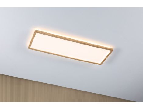 Plafoniera ATRIA Wood Backlight 22W 580X200 2300lm 3000K IP44 230V drewnopodobny / tworzywo sztuczne - 3
