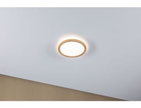 Plafoniera ATRIA Wood Backlight 11W 190mm  850lm 4000K IP44 230V drewnopodobny / tworzywo sztuczne - 2