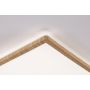 Plafoniera ATRIA Wood Backlight 16W 293X293 1600lm 4000K IP44 230V drewnopodobny / tworzywo sztuczne - 4
