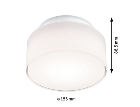 Lampa sufitowa MARO LED 6.8W 430lm IP44 230V okrągła biały /  tworzywo sztuczne - 6