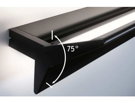 Oprawa ścienna STINE 13W + 4W 2700K 1400lm DIM 230V czarny matowy - 4