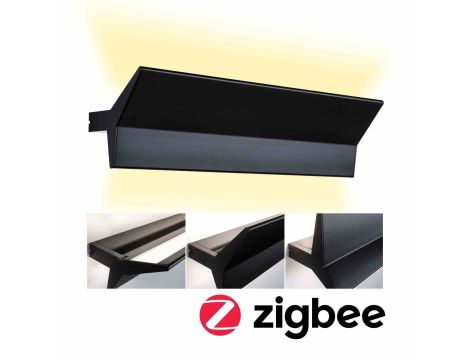 Oprawa ścienna STINE LED SH Zigbee 13W+4W 2700-6500K 1400lm DIM 230V czarny matowy - 4