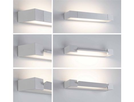 Oprawa ścienna LUCILLE LED 400mm 11.5W 2700K DIM IP44 230V biały  aluminum / metal - 7