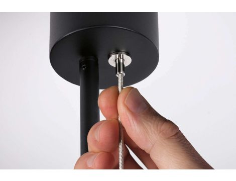 Lampa wisząca PURIC PANE LED 9.5W 3-STEP DIM 600lm 2700K 230V czarny / metal - 7