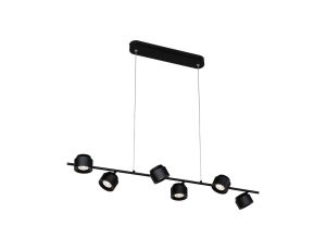 Lampa wisząca PURIC PANE LED 6x4.5W 3-STEP DIM  2700K 230V czarny / metal - image 2